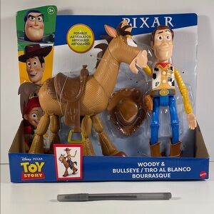 Woody & Bullseye Action Figures Set